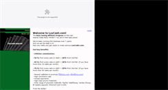 Desktop Screenshot of luvcash.com